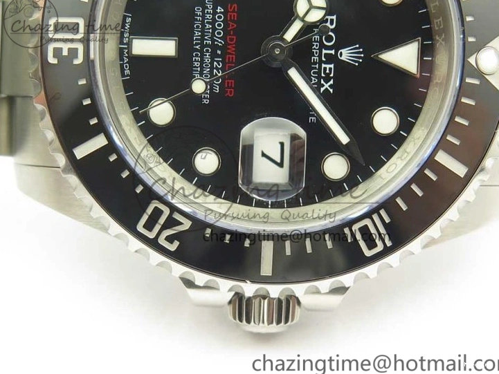 MiroTime 0226 Sea-Dweller 2017 Baselworld 126600 Noob 1:1 Best Edition 904L Steel Black Dial on SS Bracelet A2836 V Versatile 3312